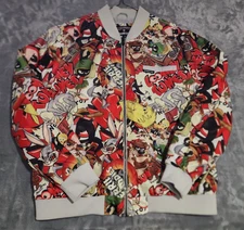 Looney Tunes X Members Only Bomber Jacket Mens XXL Merri Melodies