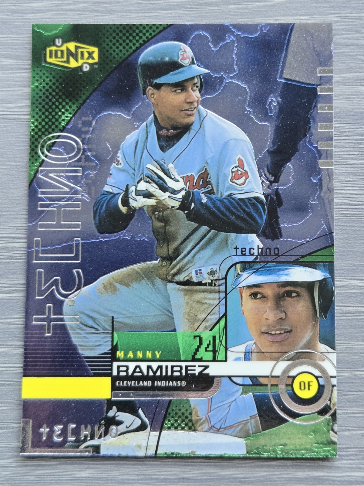 MANNY RAMIREZ TECHNO 1999 UD IONIX INDIANS