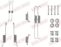 ZubehöRsatz Bremsbacken Quick Brake 105-0615 FüR GBG Ford GB4 Sierra BNG 2 GBC 1