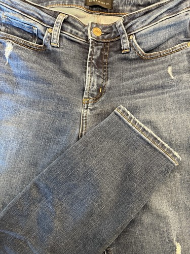 SILVER Jeans Co. Womens Most Wanted Mid Rise Skinny Blue Size W27/L29 27x29 - Picture 4 of 5