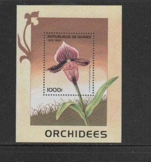 GUINEA #1381 1997 ORCHIDEE OTTIME CONDIZIONI NH O.G S/S