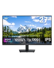 27 Inch Computer Monitor QHD 2560x1440 120Hz IPS H27D9 KTC Black Display Panel