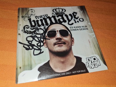 Eko Fresh Freezy Bumaye 1.0 Es Kann nur einen Geben Promo Mixtape Autogramm Neu
