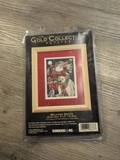 Dimensions Gold Collection Petites Beloved Santa 8676 Counted Cross Stitch O7