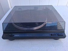 Vintage Onkyo Turntable Record Player CP-101A For Parts Not Working Needs Belt