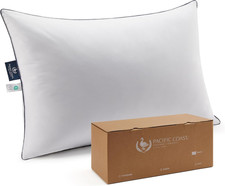 Bed Pillow, Luxury Hotel Goose Feather and down Pillow for Sleeping with 100 Co