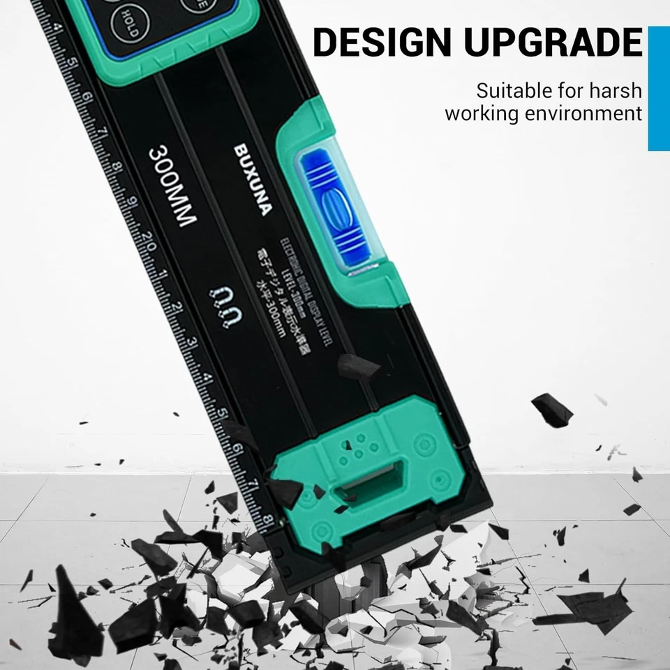 Digital Torpedo Level-Smart Level with SlopePercentage, Magnetic Base, Backlit - Image 3 of 4