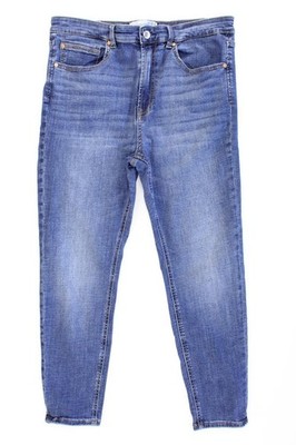   Stradivarius Skinny Jeans Skinny Jeans für Damen Gr. 44, XL blau  