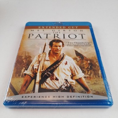 The Patriot Blu Ray 2000 Extended Cut Brand New Sealed Mel Gibson Revolutionary 