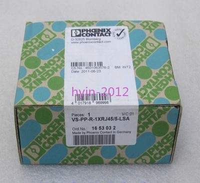 1pcs New Phoenix adapter module VS-PP-R-1XRJ45/5-LSA 1653032 #tp
