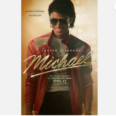 Michael Movie Collector's Poster jaafar jackson ( T2 )