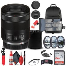 Canon RF 85mm f/2 Macro IS STM Lens 4234C002 Filter Kit BackPack More
