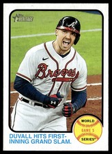 2022 Topps Heritage Adam Duvall Atlanta Braves #208