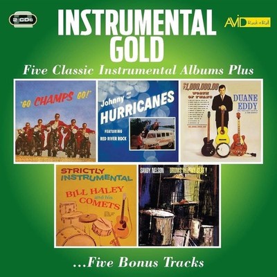 Audio Cd - Instrumental Gold - Five Classic Instrumental Albums Plus  - Avid Ent