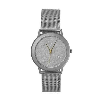 Gibeon Meteorite 30mm Face Watch w Stainless Steel Adjustable Band