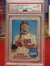 2017 Topps Heritage Baseball Cards 10