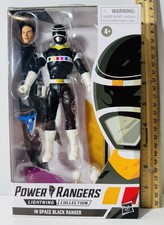 Power Rangers Lightning Collection in Space Black Ranger Hasbro NISP