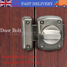 Lock Chrome Bathroom Door Toilet Turn Rotate Twist Bolt Privacy Catch Latch UK
