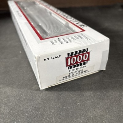 35259 RDC1 NYC M-460 PROTO 1000 HO SCALE BUDD RDC LOCOMOTIVE NEW CENTRAL OPEN