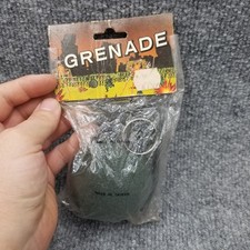 Vintage Foam Grenade Toy 80s New Old Stock Military Army