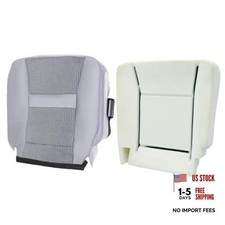 Driver Side Bottom Cloth Seat Cover Bottom Foam Cushion Compatible with