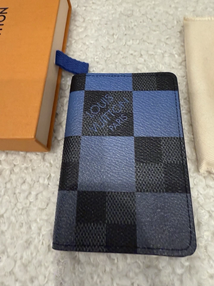 Louis Vuitton POCKET ORGANIZER Damier Graphite Canvas Virgil Abloh wTags, France - Image 2 of 4