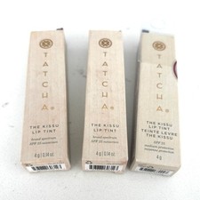 New Tatcha the Kissu lip tinted spf 25 lip sunscreen 1/ 28 - 3/ 75 midnight lily