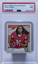 Julio Jones Rookie PSA 9 -2011 Topps ‘1950 Bowman Design’ -Falcons, Crimson Tide