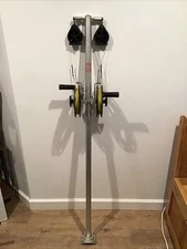 Big Jon Dual Reel Trolling Mast 5' w/ 2 Reels & Line salmon walleye