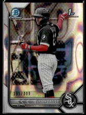 L32,020 - 2022 Bowman Chrome Prospects Lava Refractors #BCP23 Elijah Tatis /399