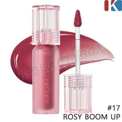 PERIPERA Water Bare Tint 3,7g #17 Rosy Boom Up Moisturizing Vivid Color Lip Tint