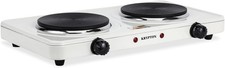 KRYPTON 2000W LIGHTWEIGHT AND PORTABLE ELECTRIC DOUBLE HOTPLATE