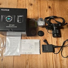 FUJIFILM X-M1 Black Mirrorless Camera with Lens and Accessories Tested