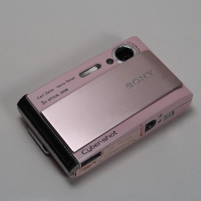 SONY Cyber-shot DSC-T70ピンク 3倍光学ズーム 動作確認済 Sony Cyber Shot DSC-T70 8.1MP 3x Optical Zoom Digital Camera