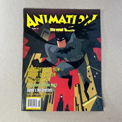Animation Magazine Vintage Aug 1997 WB Batman the Animated Series