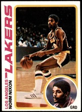 1978-79 Topps Norm Nixon #63 Rookie RC m1k