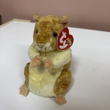 TY Beanie Baby - PELLET the Hamster - MWMTs Stuffed Animal Toy New FREE SHIPPING