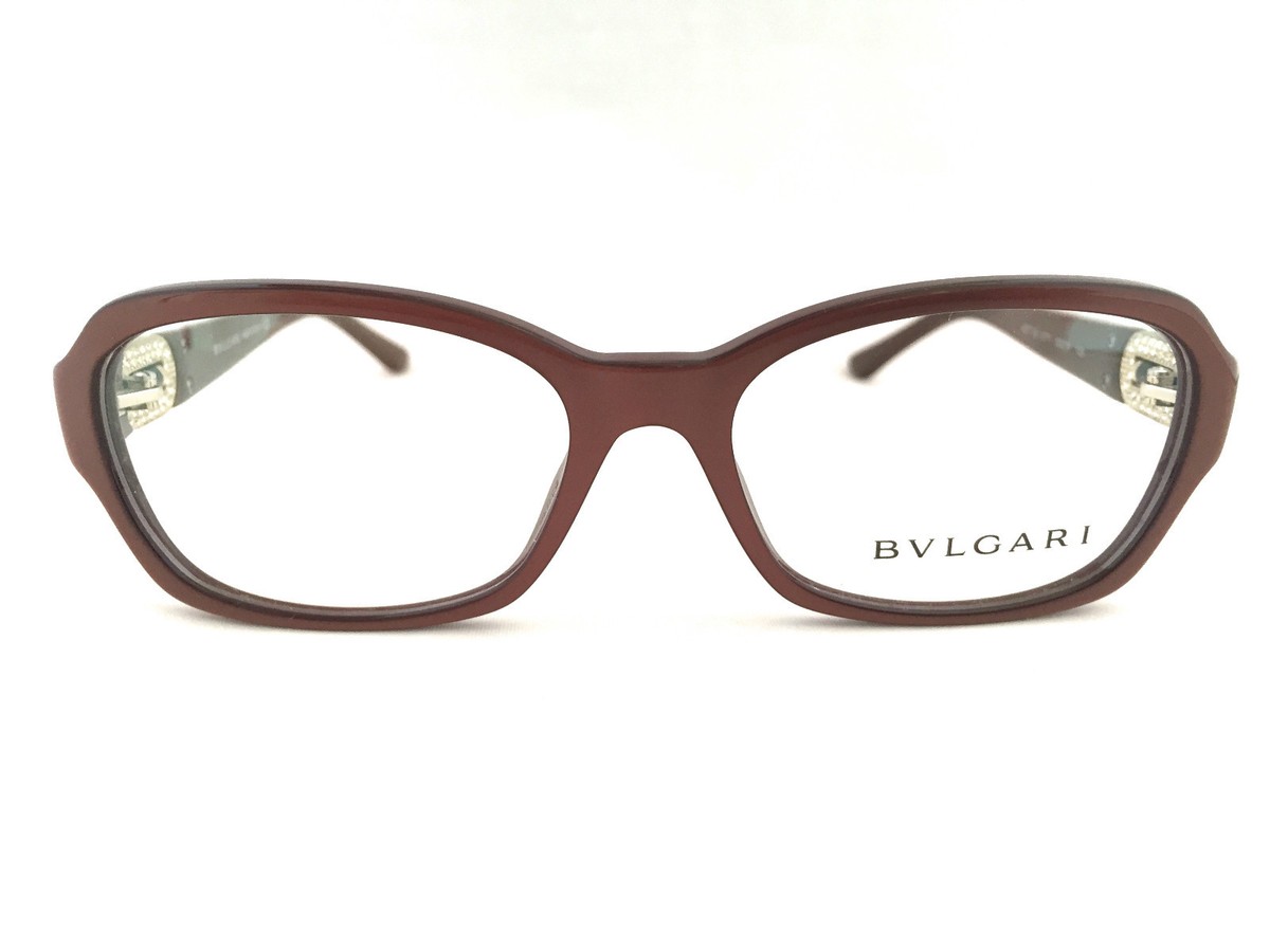 New Authentic Bvlgari 4071-B 5177 Brown Pearl 53mm Frames