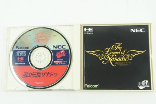 The Legend of Xanadu PCE NEC PC Engine Spine From Japan
