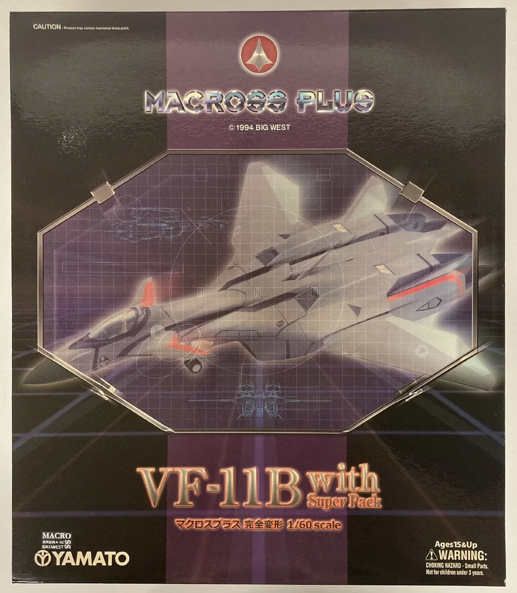 Yamato 1/60 Scale Perfect Trans Macross PLUS vf-11b with Super