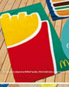 Détails Sur Mcdonalds Serviette De Plage Nouveau Espagne Happy Frites Design Collection W Afficher Le Titre Dorigine