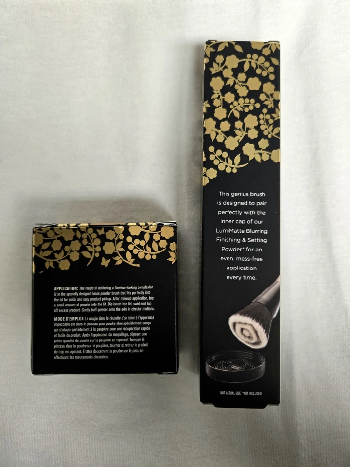 Polvo de acabado y ajuste borroso Butter London LumiMATTE BRONCEADO/PROFUNDO CON CEPILLO  Foto 3 de 3