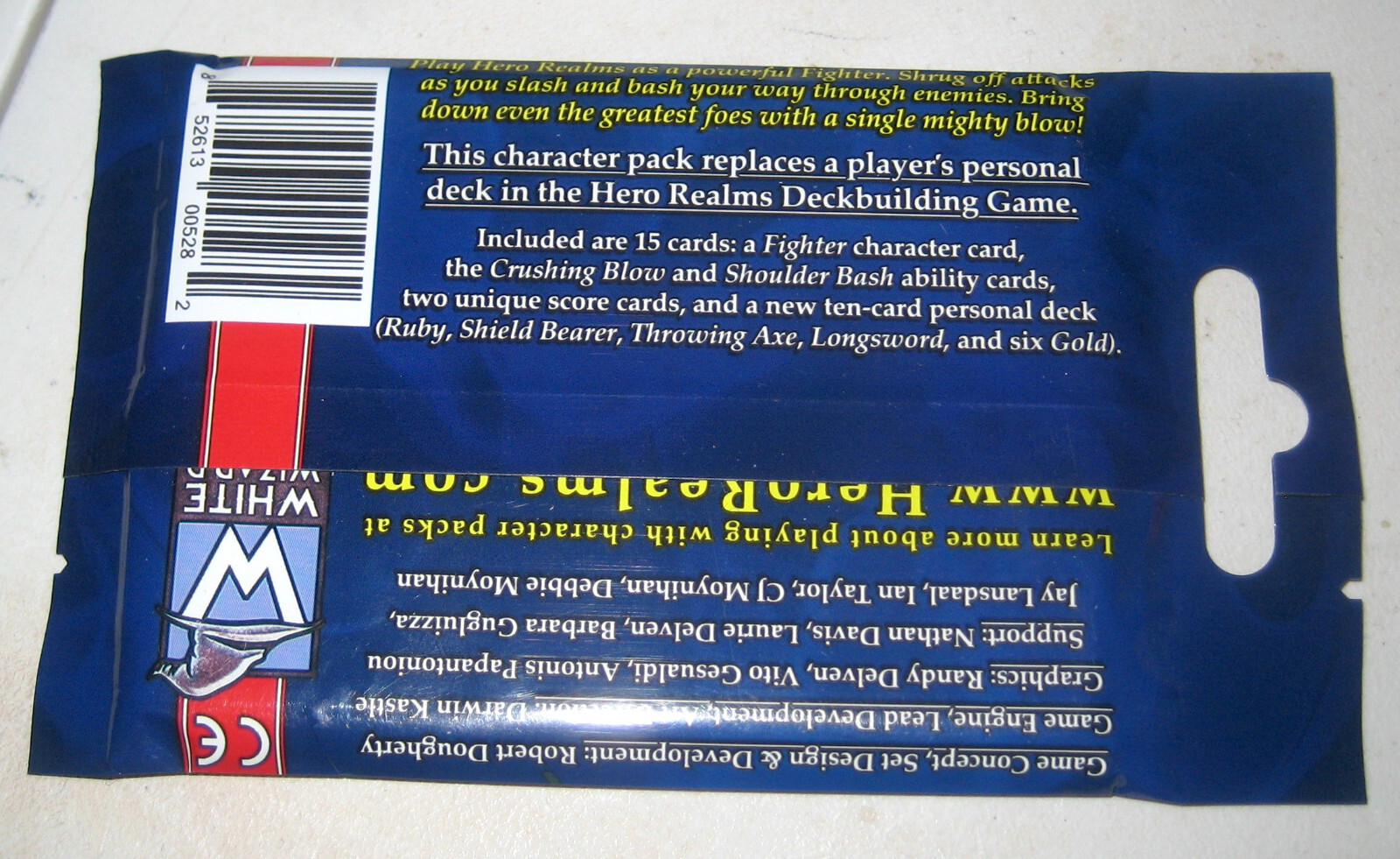 Hero Realms Card Game Character Pack Fighter White Wizard Games For Sale Online Ebay