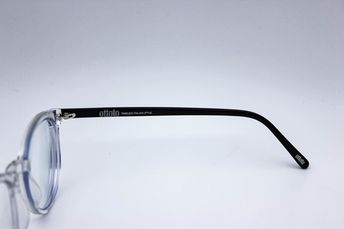 Ottoto Piero Med Clear Round Eyeglasses Frames 35-P10N476 50-18-145 - Picture 5 of 7