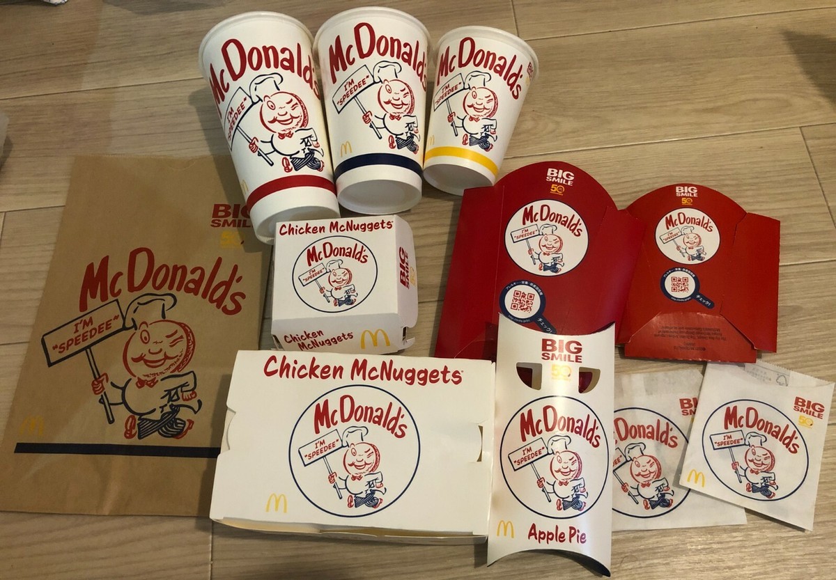 マクドナルド - マクドナルドデザートウォッチ8種フルコンプ McDonald's 50th Anniversary Japan Limited Speedee Lot of