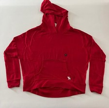 Abercrombie  Fitch Lightweight Hoodie w/ Pockets  New Women's Hooded T-Shirt