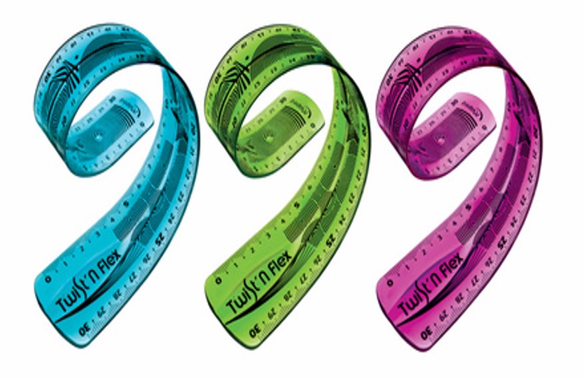 Righello In Alluminio Maped 200mm Con Impugnatura - Doppio Decimetro Per Scuola E Ufficio - Foto 13