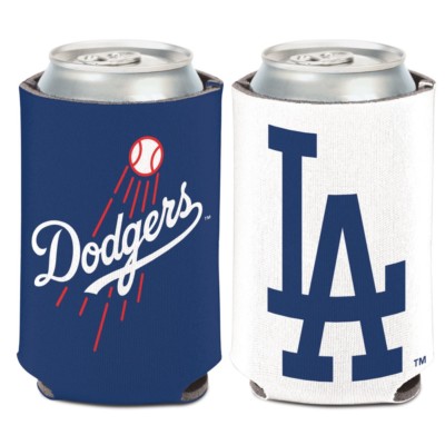 LOS ANGELES DODGERS 2 COLOR 2 SIDED DESIGN CAN HOLDER NEW WINCRAFT  