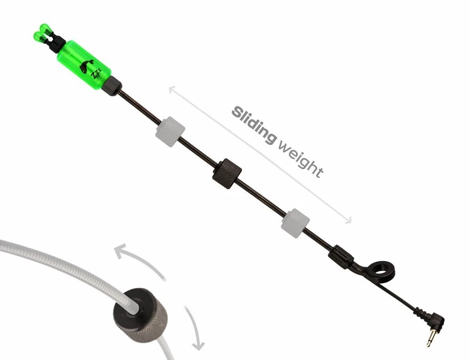 ZFISH BONITO LIGHT BOBBIN AVVISATORE VISIVO CARPFISHING LED COLORI VARI - Immagine 4 di 4