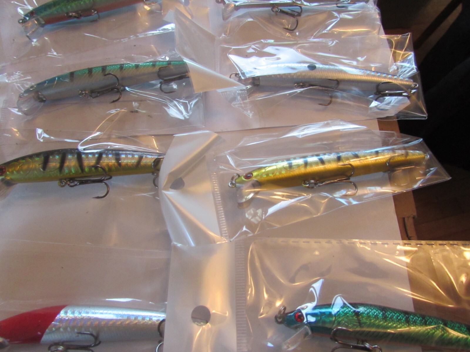 20 new rapala style larger salmon pike fishing lure plugs crankbaits rattlers - Image 6